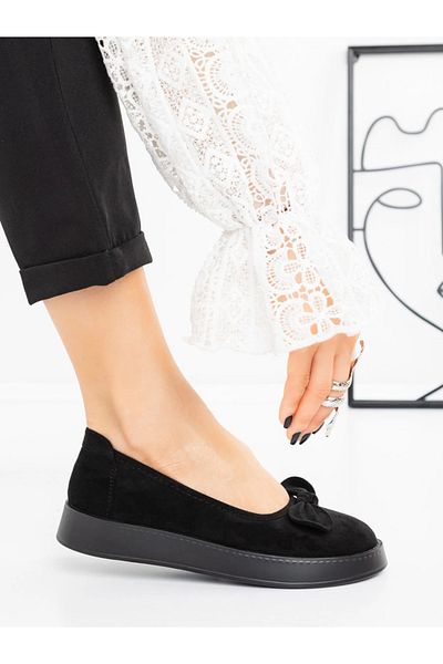 mei Women's Ballerinas 3AGZ131 Black