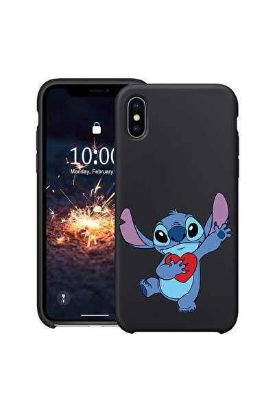 bestcase Λεπτή θήκη σιλικόνης ® για Apple iPhone XS / iPhone X, Love Stitch, ...