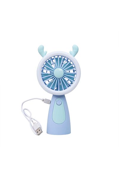 Z-Tools Ventilator de mână, sursă de alimentare USB, 3,7w, 3 viteze, violet / ZTS 8242