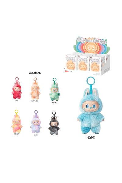 victiny Labubu V 3 Plush Toy Monster Plush Dolls Labubu Keychain Cut