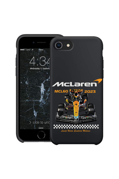bestcase Λεπτή θήκη σιλικόνης ® για Apple iPhone SE 3 / SE 2 / 7 / 8, McLaren...
