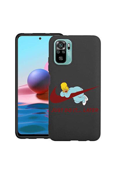 bestcase ® Husă subțire din silicon pentru Xiaomi Redmi Note 10 Pro, Just Do ...