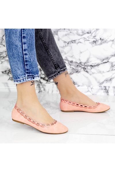 mei Women's Ballerinas HG127 Pink
