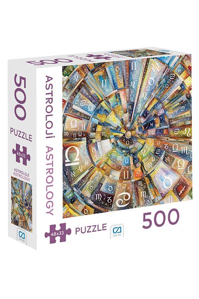 CA Games Astrology 500 Pieces 2.2mm Thickness 33X48Cm Professional Hobby Puzzle Jigsaw Puzzle Series