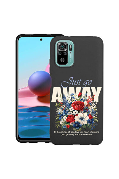 bestcase ® Husă subțire din silicon pentru Xiaomi Redmi Note 10 Pro, Just Go ...