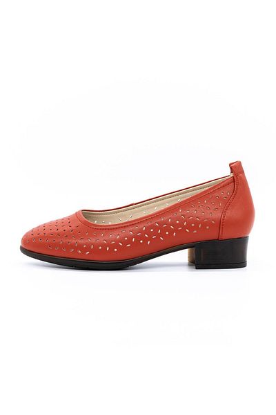 gallop Women's Ballerinas GA2301 Red
