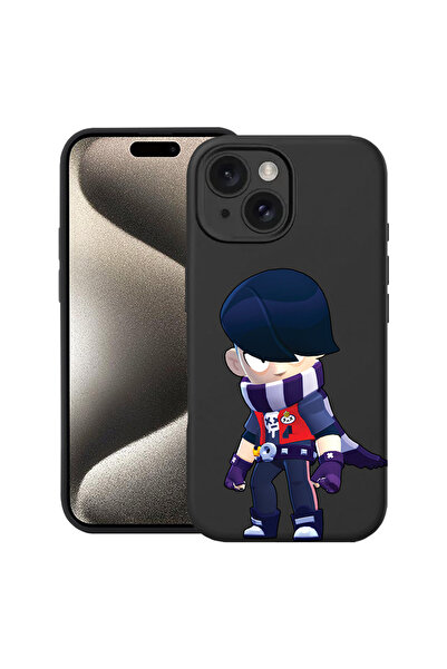 bestcase ® Husă premium din silicon pentru Apple iPhone 15 Plus, Brawl Stars ...