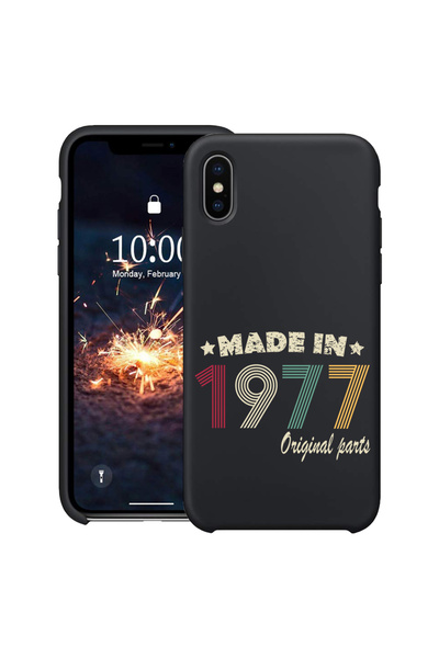 bestcase ® Тънък силиконов калъф за Apple iPhone 16e, оригинални части 1977, ...