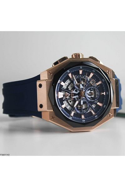 Fiesta Fs601143 Men's Wrist Watch with Silicone Band