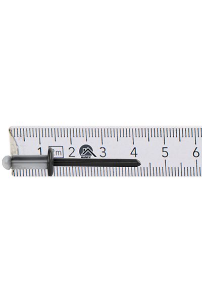 Etanco Nity otwarte aluminiowe 4,8x12mm RAL 9005