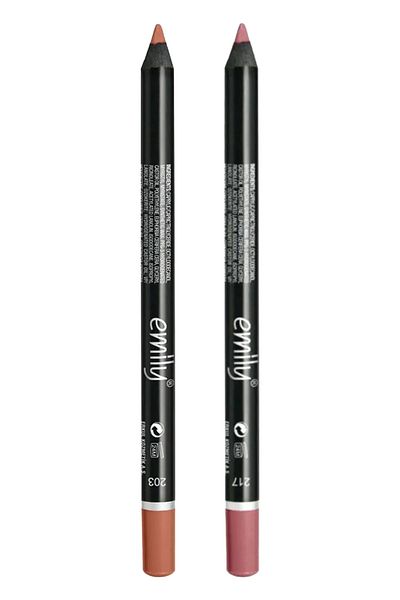 Golden Rose Emily Lip Liner Set of 2 No:203-217