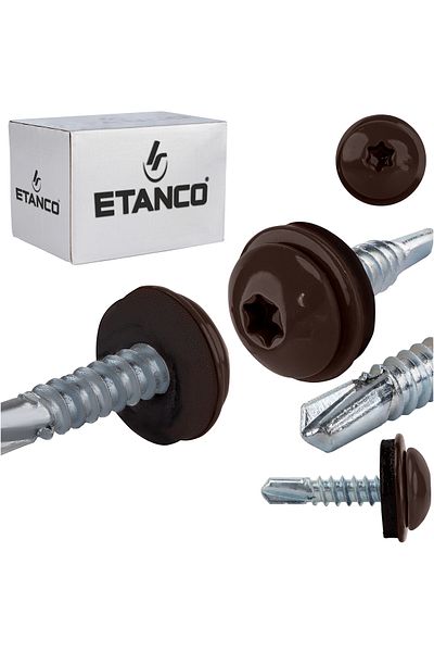 Inna marka Wkręty samow. GT3 PH (Z14) 4,8x22mm RAL 8017