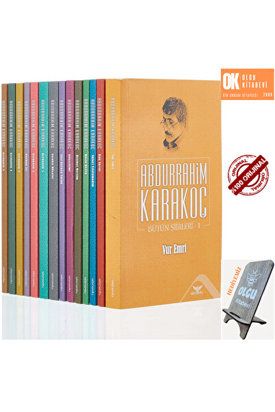 Altınordu Yayınları Abdurrahim Karakoç Bütün Eserleri 14 Kitap Set / telefon ...