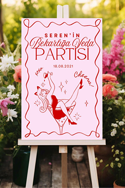 Postermanya Hangover Kişiye Özel Bekarlığa Veda Partisi Karşılama Panosu,Bach...