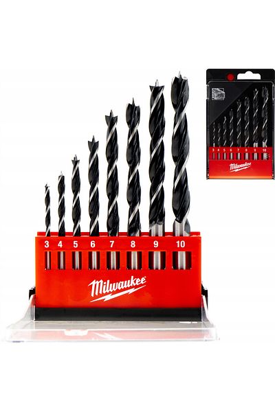 Milwaukee Burghie pentru lemn 8 buc.