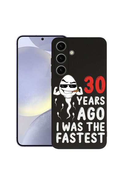 bestcase ® Θήκη σιλικόνης Premium για Samsung Galaxy S25, πριν από 30 χρόνια,...