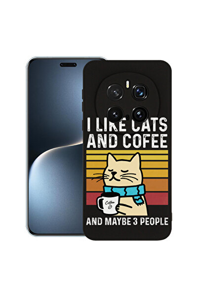bestcase Θήκη σιλικόνης Premium® για Honor Magic7 Pro, Cats And Cofee, 192631...