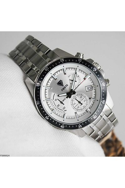 Fiesta Fs000024 Men's Wrist Watch with Steel Band