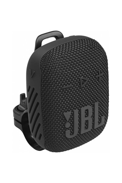 JBL Wind 3S Portable Speaker for Bicycle and Motorcycle, IPX67, Bluetooth, Black
