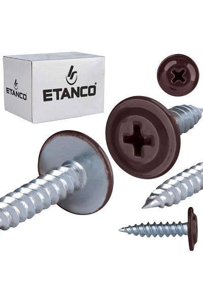Etanco Łączniki montażowe GM-S 4,2x19mm RAL 8017