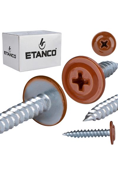Etanco Łączniki montażowe GM-S 4,2x25mm RAL 8004