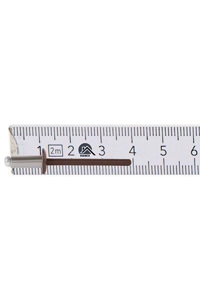 Etanco Nity otwarte aluminiowe 4x10mm RAL 8017