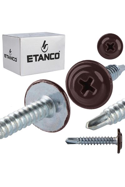 Etanco Łączniki montażowe GM-B 4,2x25mm RAL 8017