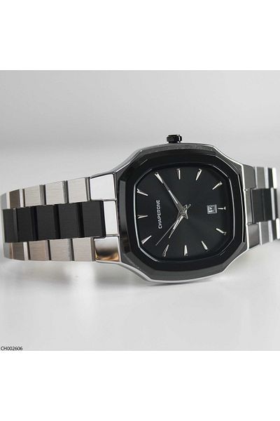 Chaperone Ch002606 Men's Wrist Watch with Steel Band