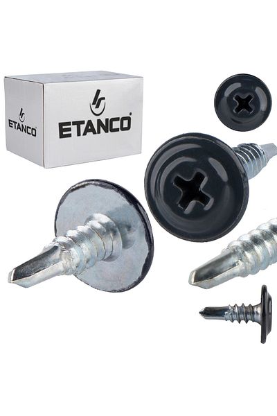 Etanco Łączniki montażowe GM-B 4,2x13mm RAL 7016