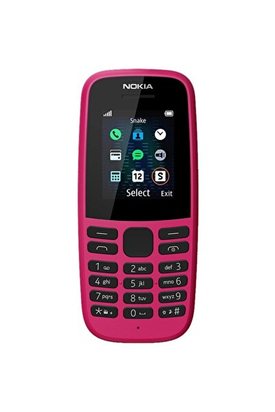 Nokia 105 (2019), Dual SIM, Pink
