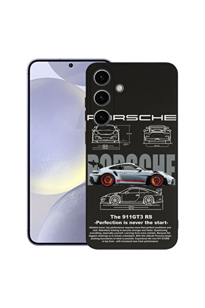 bestcase ® Премиум силиконов калъф за Samsung Galaxy S24, Porsche, 1754779 PB...