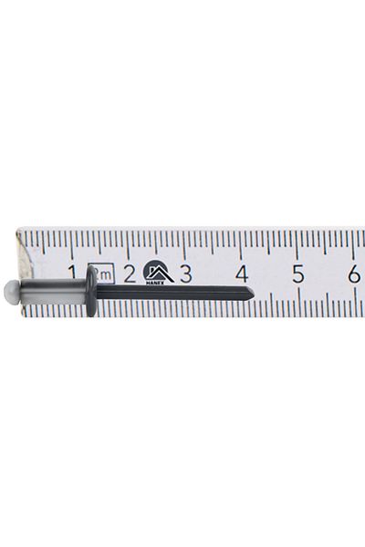 Etanco Nity otwarte aluminiowe 4,8x12mm RAL 7016