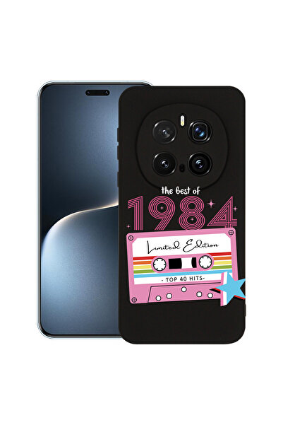 bestcase ® Husă premium din silicon pentru Honor Magic7 Pro, 1984 - Stil femi...