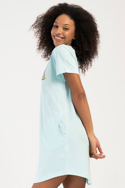 VİENETTA Cotton Women's Short Sleeve Nightgown, 407074