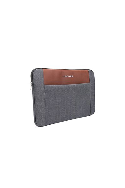Lenyes Lb542 Rambler Series Waterproof Polyester Fabric 13-14 Inch Laptop Bag Gray