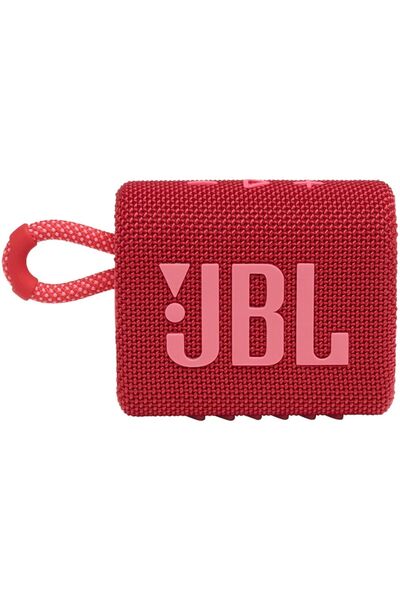 JBL Portable Speaker GO3, IPX67, Bluetooth, Red