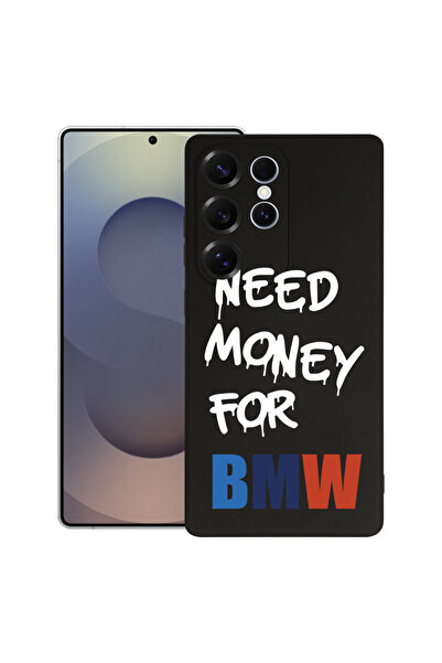 bestcase ® Husă premium din silicon pentru Samsung Galaxy S22 Ultra, Need Mon...