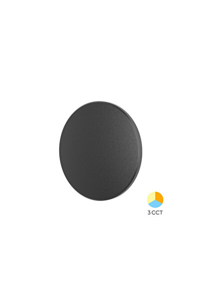 Braytron CORP LED PALERMO 8W-3în1 IP65- D120mm NEGRU