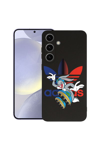 bestcase ® Премиум силиконов калъф за Samsung Galaxy S25, Лудият Бъгс Бъни, 1...