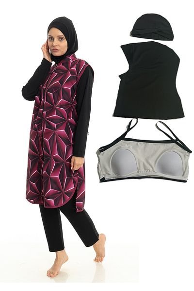 Differend Hijab swimsuit