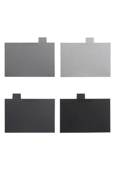 OEM Set of 4 food choppers with stand, 29 x 22.5 cm