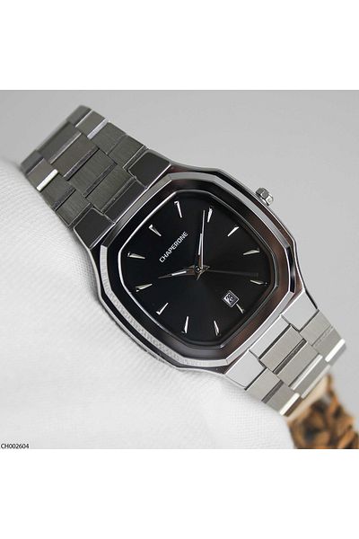 Chaperone Ch002604 Men's Wrist Watch with Steel Band