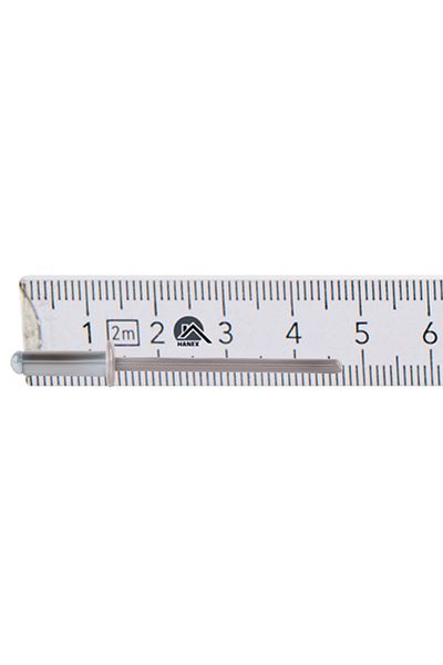 Etanco Nity otwarte aluminiowe 4x12mm RAL 9007