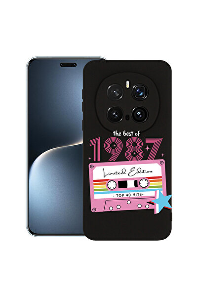 bestcase ® Husă premium din silicon pentru Honor Magic7 Pro, 1987 - Stil femi...