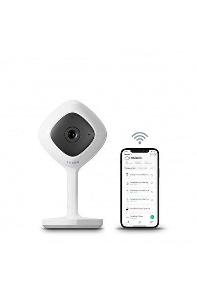 TESLA Cameră inteligentă Mini (2022), Alb