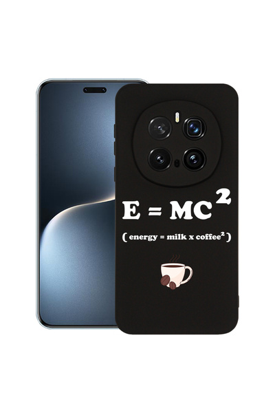 bestcase Husă premium din silicon pentru Honor Magic7 Pro, Energie = Cafea X ...