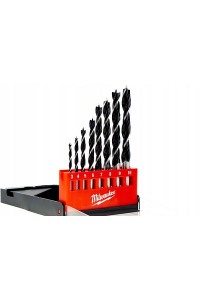 Milwaukee Burghie pentru lemn 8 buc.