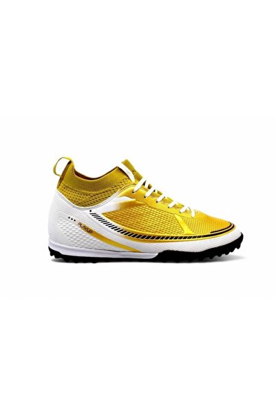 Playup 251-141h حذاء Astroturf Field للرجال باللون الذهبي