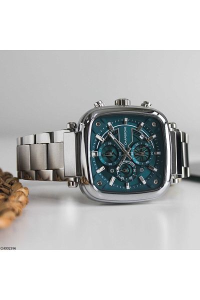 Chaperone Ch002596 Men's Wrist Watch with Steel Band
