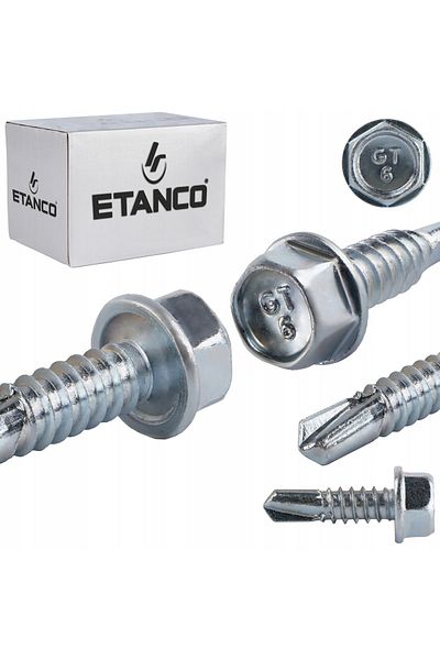Etanco Wkręty samow. GT6 6,3x25 (bez podk.) Ocynk